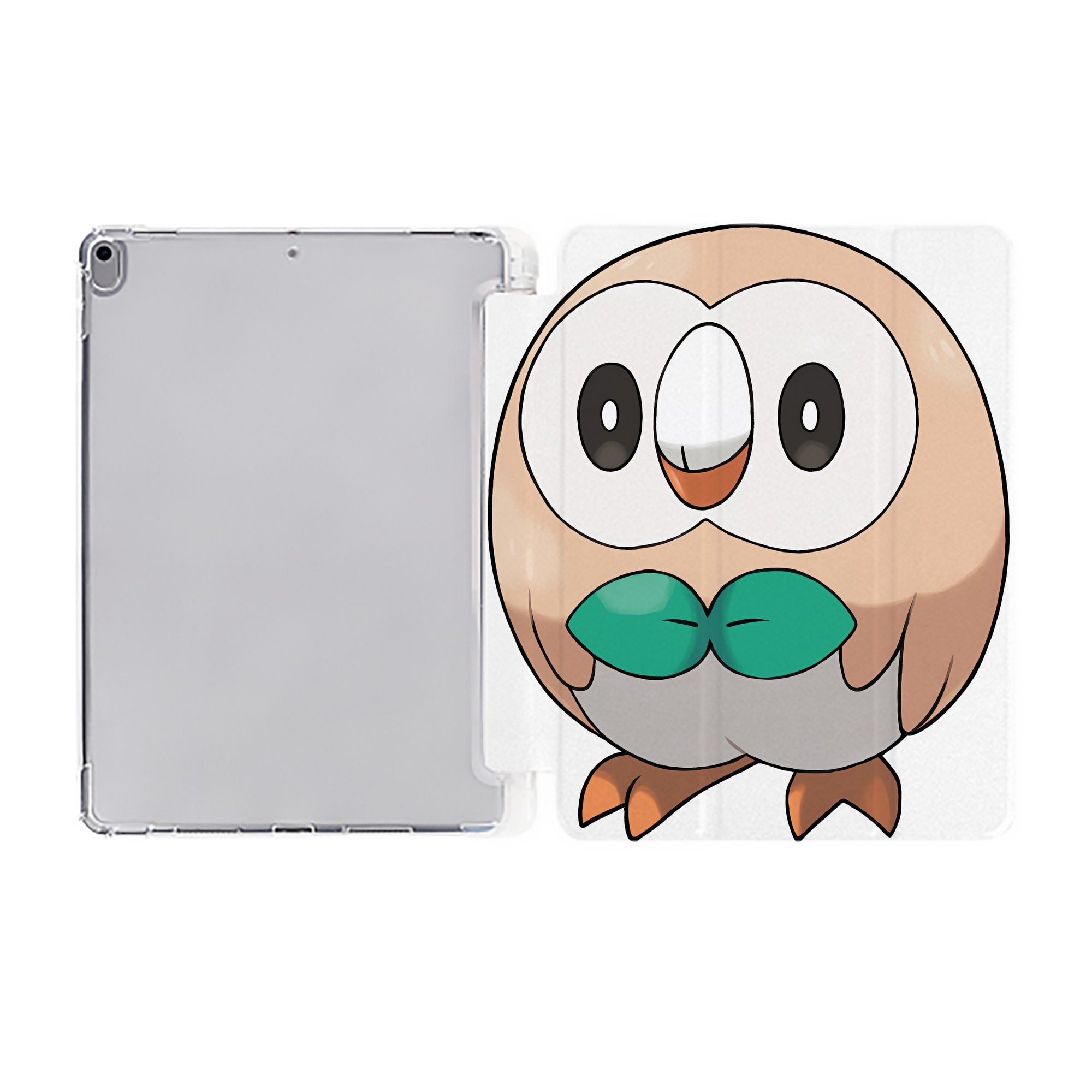 （画像用） ポケットモンスター Pokémon IPad ケース ペン収納付き 三つ折りスタンド PUレザー×シリコン 対応機種9.5/10.5/10.9インチ